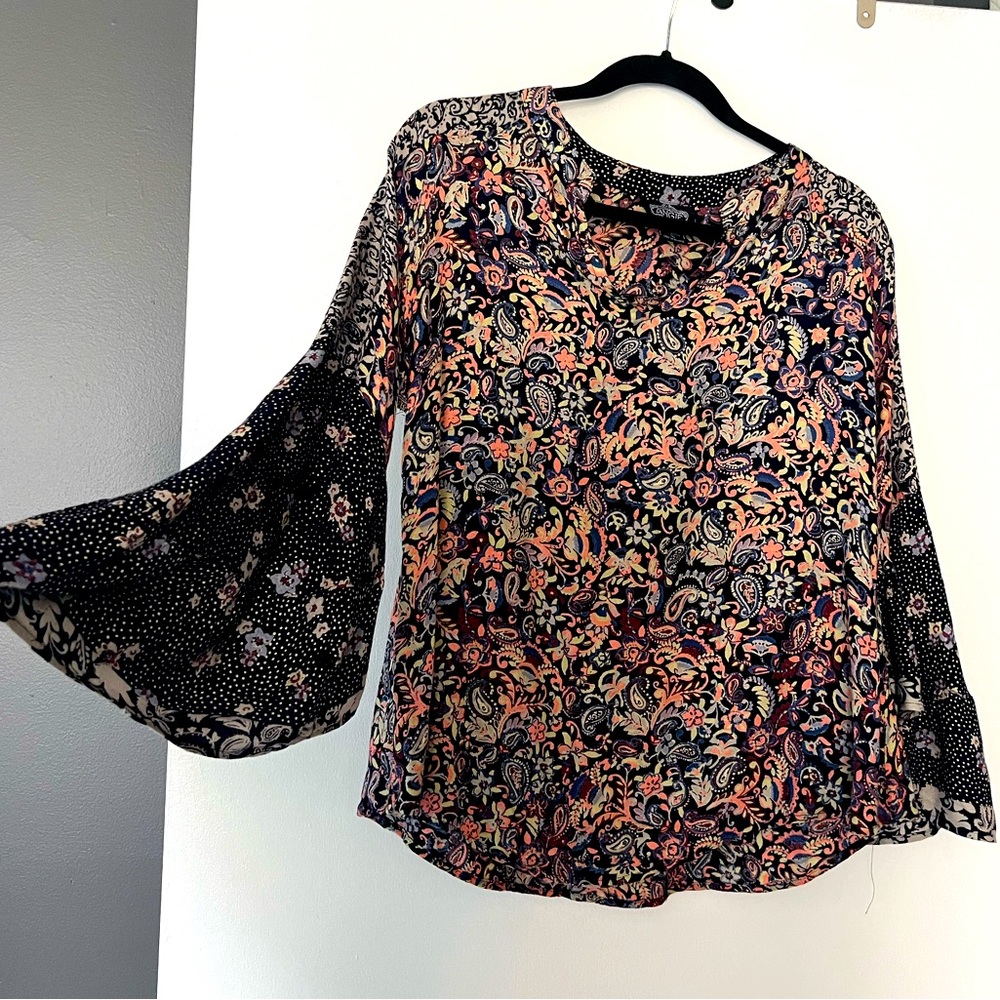 Angie Bell Sleeve Blouse
